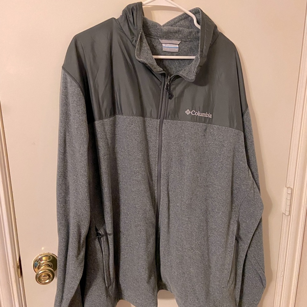 Men’s Columbia jacket gray  3X